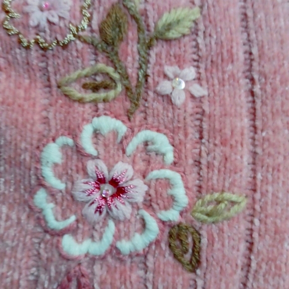 Alfred Dunner Women's size S pink sweater - Picture 7 of 9